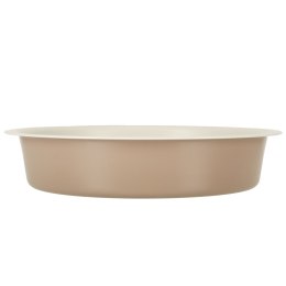 Blacha do pieczenia tortownica forma okrągła do tortów tart guiche 26cm brązowa Spółdzielnia Snb Białystok