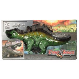 Dinozaur Stegozaur zabawka interaktywna na baterie chodzi świeci ryczy Kik Sp. z o. o. Sp. k.