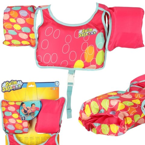 Kamizelka dmuchana BESTWAY 32174 kapok z rękawkami 3-6lat 19-30kg różowa Kik Sp. z o. o. Sp. k. Kamizelka dmuchana BESTWAY 32174 kapok z rękawkami 3-6lat 19-30kg różowa Kik Sp. z o. o. Sp. k.