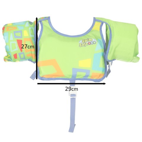 Kamizelka dmuchana BESTWAY 32174 kapok z rękawkami 3-6lat 19-30kg zielona Kik Sp. z o. o. Sp. k. Kamizelka dmuchana BESTWAY 32174 kapok z rękawkami 3-6lat 19-30kg zielona Kik Sp. z o. o. Sp. k.