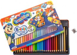 Kredki ołówkowe w metalowym etui Bambino 24 kolory St. Majewski Sp. z o. o.