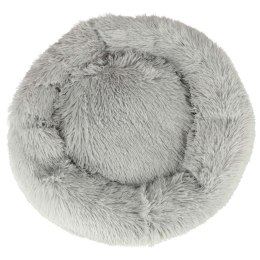 Legowisko dla psa kota poduszka pluszowa 60cm jasny szary Kik Sp. z o. o. Sp. k.