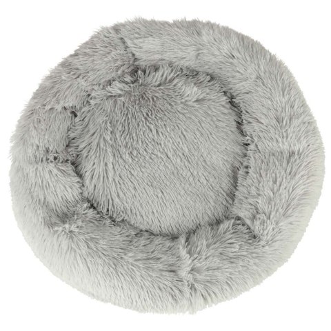 Legowisko dla psa kota poduszka pluszowa 60cm jasny szary Kik Sp. z o. o. Sp. k.