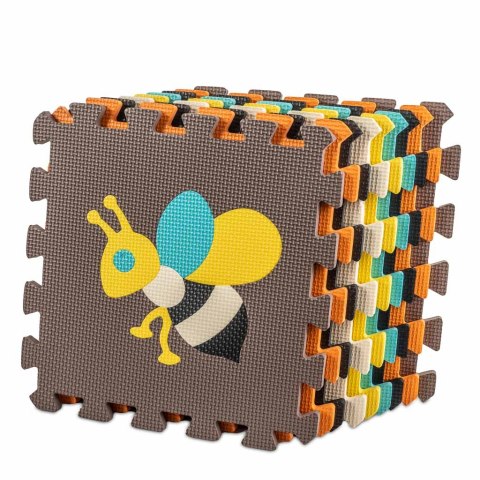 Mata edukacyjna piankowa puzzle zwierzątka kolorowa 85 x 85 cm 9 elementów kolorowa folia Kik Sp. z o. o. Sp. k. Mata edukacyjna piankowa puzzle zwierzątka kolorowa 85 x 85 cm 9 elementów kolorowa folia Kik Sp. z o. o. Sp. k.