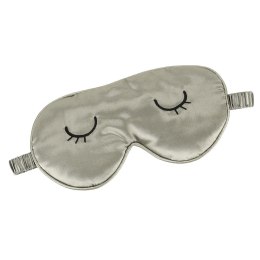 Opaska na oczy maska do spania w pokrowcu szara Kik Sp. z o. o. Sp. k.