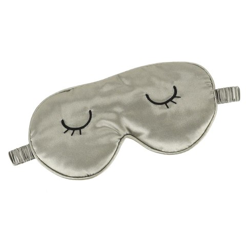 Opaska na oczy maska do spania w pokrowcu szara Kik Sp. z o. o. Sp. k.