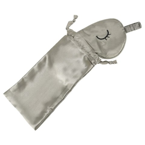 Opaska na oczy maska do spania w pokrowcu szara Kik Sp. z o. o. Sp. k.