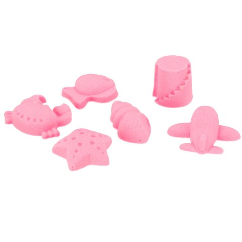 Piasek Kinetyczny 2kg foremki piaskownica zestaw XXL plastyczny kreatywny różowy Kik Sp. z o. o. Sp. k. Piasek Kinetyczny 2kg foremki piaskownica zestaw XXL plastyczny kreatywny różowy Kik Sp. z o. o. Sp. k.