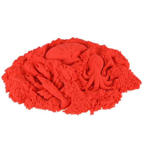 Piasek kinetyczny 1kg w woreczku czerwony Kik Sp. z o. o. Sp. k.
