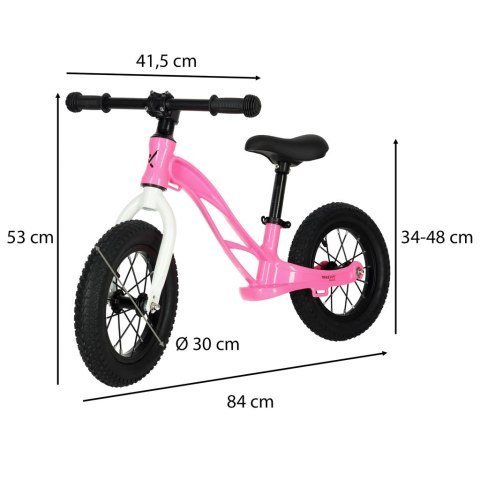 Rowerek biegowy Trike Fix Active X1 różowy lekki 3kg Kik Sp. z o. o. Sp. k.