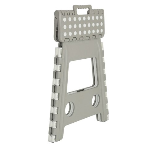 Stołek taboret składany antypoślizgowy wysoki 39cm jasny szary Kik Sp. z o. o. Sp. k. Stołek taboret składany antypoślizgowy wysoki 39cm jasny szary Kik Sp. z o. o. Sp. k.