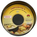 Tortownica forma do pieczenia z odpinanym rantem 24cm czarna Spółdzielnia Snb Białystok