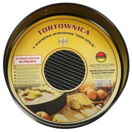 Tortownica forma do pieczenia z odpinanym rantem 24cm czarna Spółdzielnia Snb Białystok