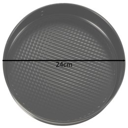 Tortownica forma do pieczenia z odpinanym rantem 24cm czarna Spółdzielnia Snb Białystok