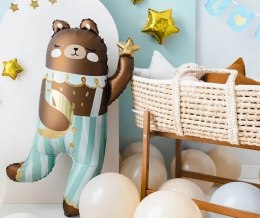 Balon foliowy Miś 55cm x 90cm Partydeco Sp. z o. o.