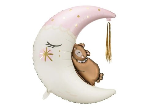 Balon foliowy Miś na księżycu 71cm x 86cm Partydeco Sp. z o. o. Balon foliowy Miś na księżycu 71cm x 86cm Partydeco Sp. z o. o.