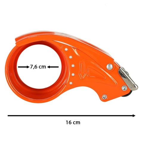 Dyspenser do taśmy klejącej zaklejarka owijarka metalowy 5cm Kik Sp. z o. o. Sp. k. Dyspenser do taśmy klejącej zaklejarka owijarka metalowy 5cm Kik Sp. z o. o. Sp. k.
