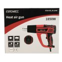 KAFUWELL Opalarka elektryczna z regulacja tempratury 0-600 st. C przepływ powietrza 300-500 l/min + 4 wymienne końcówki 1850W Kik Sp. z o. o. Sp. k.