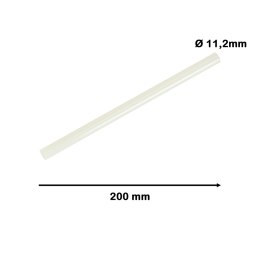 Klej na gorąco wkłady do pistoletu bezbarwny 11mm x 200mm 1kg Kik Sp. z o. o. Sp. k.