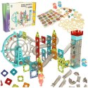 Klocki magnetyczne magnetic sticks marble tor kulkowy z dźwiękiem muzyką grający 118 elementów Kik Sp. z o. o. Sp. k.