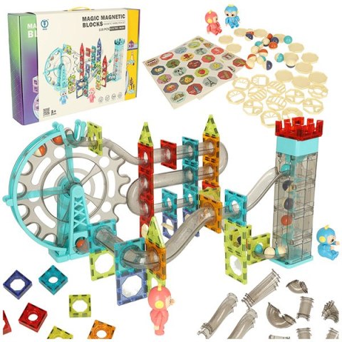 Klocki magnetyczne magnetic sticks marble tor kulkowy z dźwiękiem muzyką grający 118 elementów Kik Sp. z o. o. Sp. k. Klocki magnetyczne magnetic sticks marble tor kulkowy z dźwiękiem muzyką grający 118 elementów Kik Sp. z o. o. Sp. k.