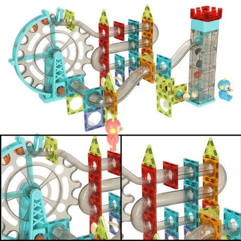 Klocki magnetyczne magnetic sticks marble tor kulkowy z dźwiękiem muzyką grający 118 elementów Kik Sp. z o. o. Sp. k. Klocki magnetyczne magnetic sticks marble tor kulkowy z dźwiękiem muzyką grający 118 elementów Kik Sp. z o. o. Sp. k.