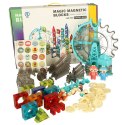 Klocki magnetyczne magnetic sticks marble tor kulkowy z dźwiękiem muzyką grający 118 elementów Kik Sp. z o. o. Sp. k.