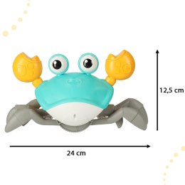 Krab pełzający interaktywny z dźwiękiem zielony Kik Sp. z o. o. Sp. k.