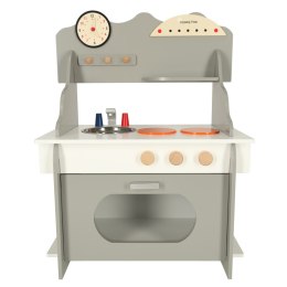 Kuchnia dla dzieci drewniana MDF piekarnik garnki akcesoria 70cm Kik Sp. z o. o. Sp. k.
