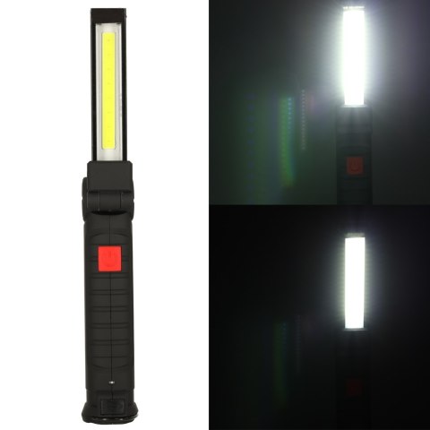 Lampa warsztatowa latarka USB 5 trybów magnes hak akumulator 1200 mAh 200 lm KAFUWELL Kik Sp. z o. o. Sp. k.