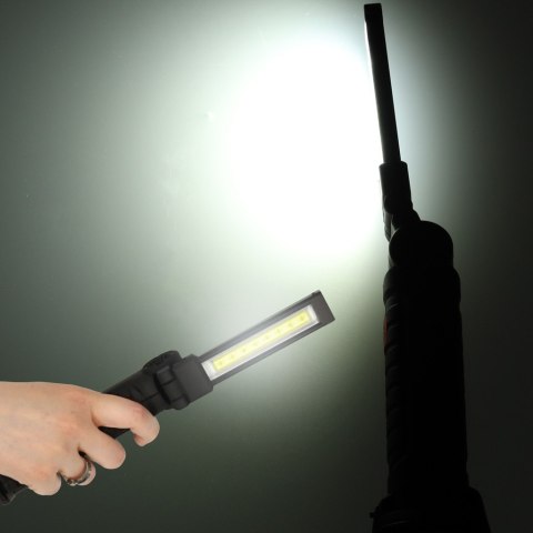 Lampa warsztatowa latarka USB 5 trybów magnes hak akumulator 1200 mAh 200 lm KAFUWELL Kik Sp. z o. o. Sp. k.