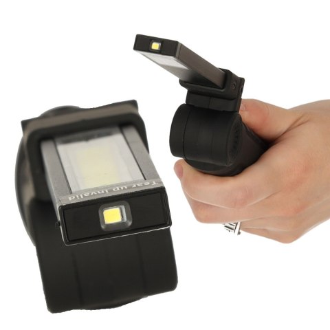 Lampa warsztatowa latarka USB 5 trybów magnes hak akumulator 1200 mAh 200 lm KAFUWELL Kik Sp. z o. o. Sp. k.