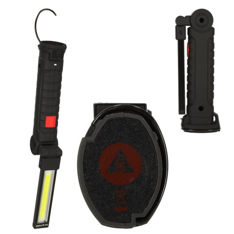 Lampa warsztatowa latarka USB 5 trybów magnes hak akumulator 1200 mAh 200 lm KAFUWELL Kik Sp. z o. o. Sp. k.