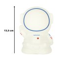 Lampka nocna dla dzieci silikonowa dotykowa miękka 8 LED USB RGB biała astronauta Kik Sp. z o. o. Sp. k.