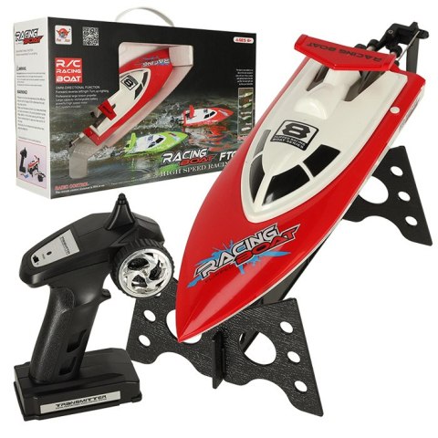 Łódź zdalnie sterowana na pilota RC FT008 czerwona Kik Sp. z o. o. Sp. k.