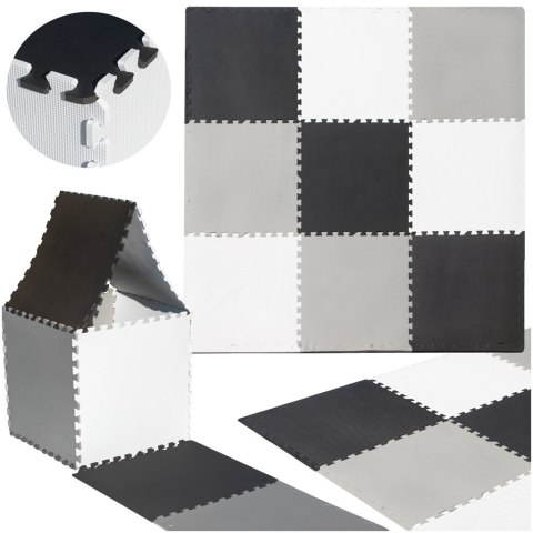 Mata edukacyjna piankowa puzzle szara 180 x 180 cm 9 elementów Kik Sp. z o. o. Sp. k. Mata edukacyjna piankowa puzzle szara 180 x 180 cm 9 elementów Kik Sp. z o. o. Sp. k.