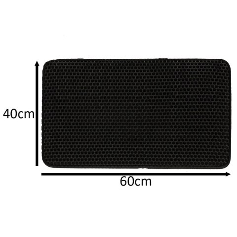 Mata pod kuwetę dla kota wodoodporna dwuwarstwowa 40x60cm XXL Kik Sp. z o. o. Sp. k. Mata pod kuwetę dla kota wodoodporna dwuwarstwowa 40x60cm XXL Kik Sp. z o. o. Sp. k.