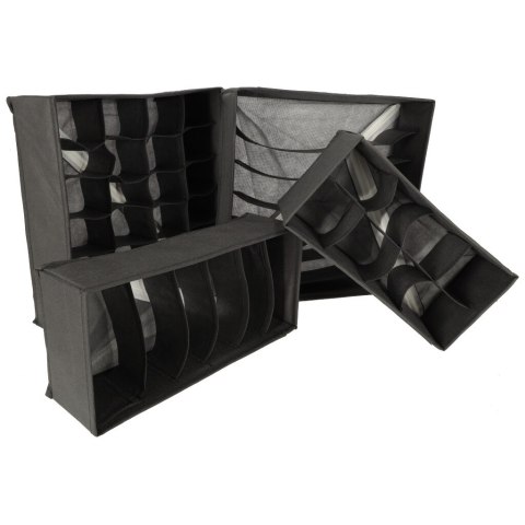 Organizer do szuflady na bieliznę skarpetki 4 sztuki Kik Sp. z o. o. Sp. k.