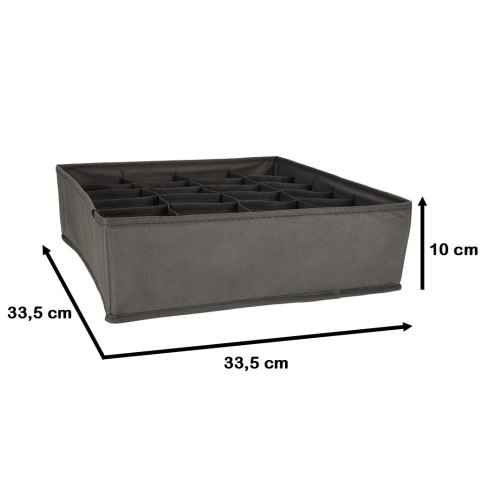 Organizer do szuflady na bieliznę skarpetki duży 24 przegródki Kik Sp. z o. o. Sp. k.