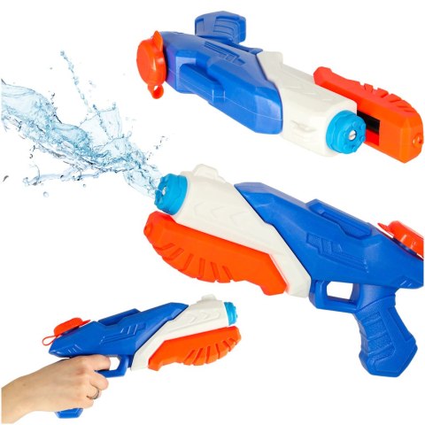 Pistolet na wodę wyrzutnia wodna 400ml niebieski Kik Sp. z o. o. Sp. k. Pistolet na wodę wyrzutnia wodna 400ml niebieski Kik Sp. z o. o. Sp. k.