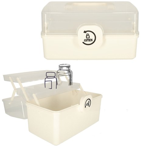 Pojemnik na leki organizer pudełko apteczka 29 x 16 x 15 cm Kik Sp. z o. o. Sp. k. Pojemnik na leki organizer pudełko apteczka 29 x 16 x 15 cm Kik Sp. z o. o. Sp. k.