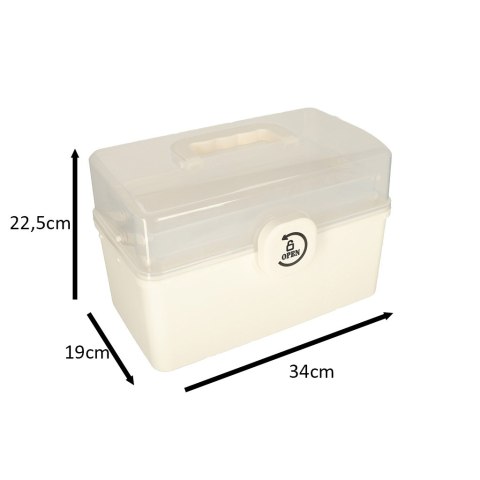 Pojemnik na leki organizer pudełko apteczka 34 x 19 x 22,5 cm Kik Sp. z o. o. Sp. k. Pojemnik na leki organizer pudełko apteczka 34 x 19 x 22,5 cm Kik Sp. z o. o. Sp. k.
