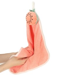 Ręcznik ręczniczek do rąk dla dzieci do przedszkola 30x30cm różowy arbuz Kik Sp. z o. o. Sp. k.