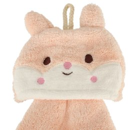 Ręcznik ręczniczek do rąk dla dzieci do przedszkola 42x25cm różowy królik Kik Sp. z o. o. Sp. k.