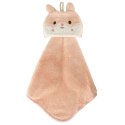 Ręcznik ręczniczek do rąk dla dzieci do przedszkola 42x25cm różowy królik Kik Sp. z o. o. Sp. k.
