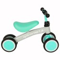 Rowerek biegowy Trike Fix Tiny jeździk chodzik 4 koła regulacja kierownicy miętowy Kik Sp. z o. o. Sp. k.