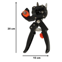 Sekator do szczepienia drzew krzewów winogron okulizacji nożyce nożyczki ostrza x3 Kik Sp. z o. o. Sp. k.