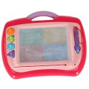 Tablica magnetyczna tablet do rysowania znikopis stempelki różowy XL Kik Sp. z o. o. Sp. k.