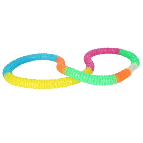 Tor samochodowy elastyczny rurkowy długi szybkie auto samochód 210 elementów Kik Sp. z o. o. Sp. k.