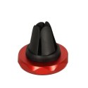 Uchwyt magnetyczny do telefonu holder samochodowy na kratkę wywiew czerwony Kik Sp. z o. o. Sp. k.